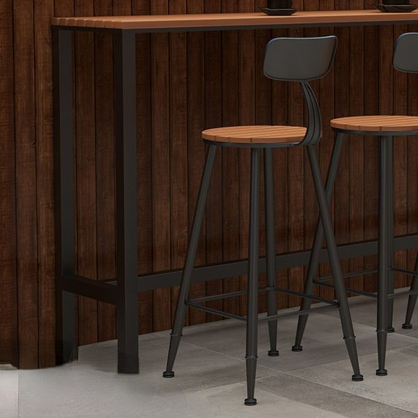 Chaises de bar de luxe modernes comptoir le restaurant de café en bois chaises de bar de bureau en bois