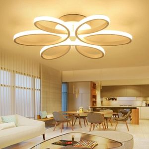 Hanglampen minimalisme kroonluchter aluminium moderne bloem led plafondlamp armatuur voor woonkamer slaapkamer