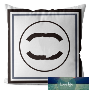 Housse de coussin de Style classique, minimaliste moderne, noir et blanc, pour la maison, le canapé, Quatily