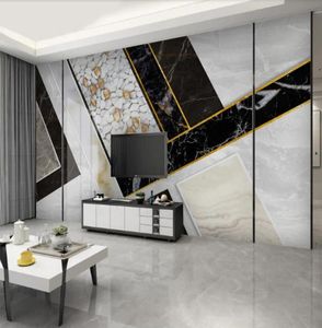 Moderne minimalistische kreative abstrakte Marmorhintergrundwand moderne Tapete für Wohnzimmer Marmortapeten3273610