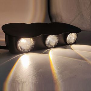 Moderne minimalistische binnen- en buiten waterdichte LED -wandlamp woonkamer veranda bedmuurlicht