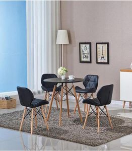Moderne minimalistische woonkamer eetkamerstoel Café onderhandelingstafel en stoelen bar vlindermeubels9192717