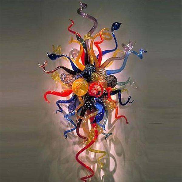 Lampes de Murano modernes en verre soufflé à la main, éclairage décoratif italien, lumières artistiques pour maison 2449