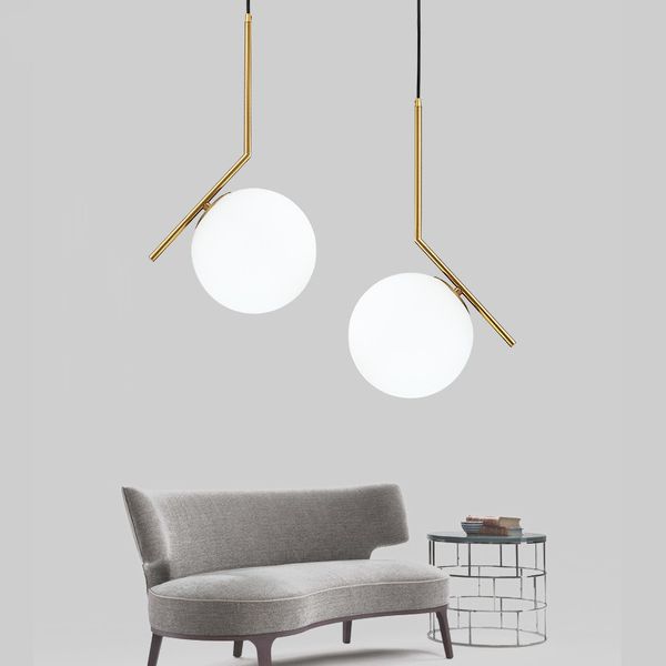 Lampe suspendue au plafond au design moderne, luminaire décoratif d'intérieur, idéal pour une chambre à coucher, une salle de bain, une salle de bain ou une salle à manger