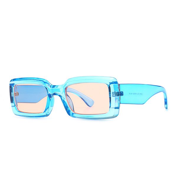 Lunettes de soleil tendance rétro rock moderne INS Wind Singer Star avec la même couleur Lunettes de soleil Femme