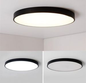 Plafonnier Led rond Super fin, luminaire Macarons, lampe pour chambre à coucher, salon, couloir, Restaurant