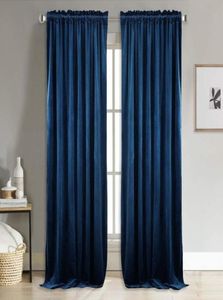 Curtains occurrence en velours solide moderne pour chambre à coucher de chambre à coucher doux confort
