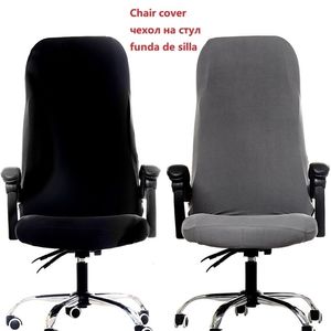 Moderne Spandex Computer Chair Cover 100% Polyester Office Easy Wasable Verwijderbare Elastische SnowCover voor Home 2111207