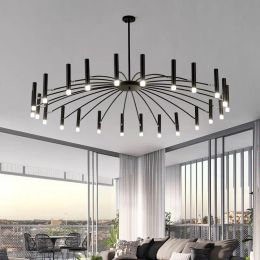 Plafonnier LED Spoutnik au design nordique moderne, luminaire décoratif d'intérieur, idéal pour un salon, une chambre à coucher ou une chambre à coucher