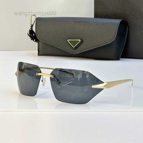 Lunettes de soleil modernes pour femmes Prda Hommes Esthétique élégante contemporaine Style de piste Lunettes de haute qualité Lunette Luxe Designer Shades Uv400