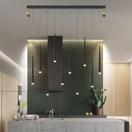 Éclairage de lustre de suspension moderne pour salle à manger économie d'énergie LED luminaire décor à la maison bar atmosphère d'éclairage suspendu 2023