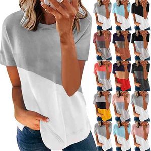 Moderne T-shirts Cool Mode Zomer Vrouwen T-shirts Casual Unisex Tee Shirt Korte Mouw T-shirt Tops 210623