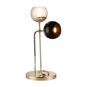 Lampe de table moderne pour salon lampe de bureau contemporaine lampe de chevet lampara de mesa lampe de table en métal plaqué choix du concepteur