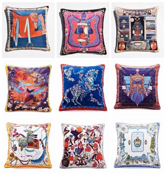 Modern Velvet Cushion Cover Designs Euro Designs Chaise Sofá Caja de almohada Nordic Funda Cojines Decoración del hogar4583309