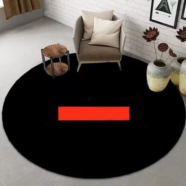 Alfombra de estilo occidental moderno, alfombra con estampado de letras, mesa de sala de estar, estera de lujo, decoración para el hogar, dormitorio, tamaño pequeño, alfombras de diseño negras de alta calidad JF008 C23