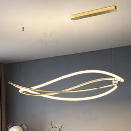 Lámparas colgantes de ballenas modernas Lámparas colgantes LED americanas Lámpara colgante de pescado de diseño italiano Lámpara colgante nórdica europea Ins Droplight Comedor Decoración de iluminación de la sala de estar