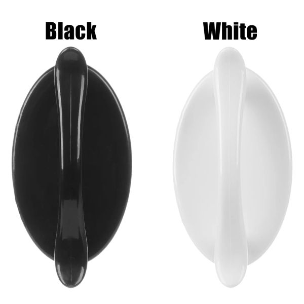 Moderno blanco/negro autoadhesivo pasta minimalista puerta dandles armario tiradores mango de la ventana gabinete cajón muebles muebles