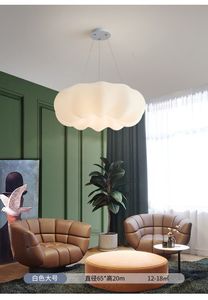 Moderne witte led-plafondlamp voor slaapkamer op afstand dimbare ronde wolkenplafondverlichting in keuken moderne eetkamer lamp hal