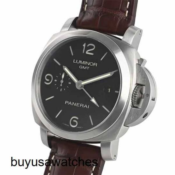 Montre au poignet moderne Panerai Luminor Swiss Watch Mens Mens Watch Famous Luxury Chronograph Pam00320 Precision Steel 44mm