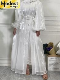 Modeste abaya ramadan dubai robe femme musulmane dinde kaftan vêtements islamiques musulmans pour femmes kimono caftan marocain cardigan 240423