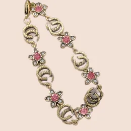 Bracelet de luxe modeste créateur de bijoux pour femmes plaqué or bracelet de mode polyvalent haut de gamme bracelets de sens cadeaux de fête d'anniversaire de vacances zl177 I4