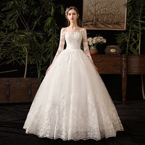 Vestidos de novia modestos de talla grande Elegancia Estilo princesa Un hombro Gasa de playa Hasta el suelo Correas espaguetis Con cordones en la espalda Vestidos de novia bohemios elegantes y sencillos