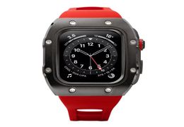 Modification MOD Kit Metal Tezel pour le boîtier de bande de montre Apple Watch 44 mm Remplacement du cadre Iwatch3476348