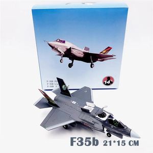 Modle Aircraft Modle 1/72 U.S.Marine Corps F35B Bollage vertical et atterrissage F35 Simulation en alliage Fighter Aircraft Model Coll