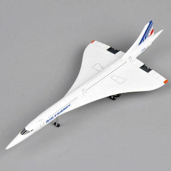 Modle Aircraft Modle 1400 Concorde Air France modèle d'avion 19762003 avion de ligne en alliage moulé sous pression modèle d'avion enfants cadeau d'anniversaire jouet