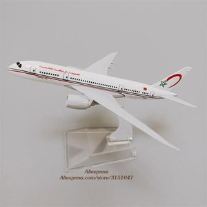 Modle Vliegtuigen Modle Legering Metaal Royal Air Maroc Airlines B787 Boeing 787 Vliegtuig Model Airways Vliegtuig Model Diecast Vliegtuigen Kinderen Geschenken