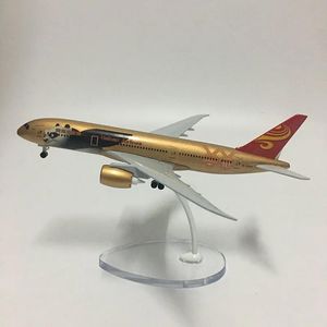 Modèle d'avion modèle JASON TUTU modèle d'avion 16 cm chine Hainan Airlines Boeing B787 modèle d'avion modèle d'avion 1 400 pla en métal moulé sous pression