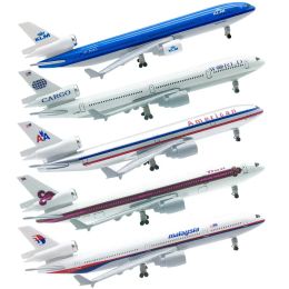 Modle Aircraft Modle Metal Aircraft Model 20 cm 1 400 McDonnell Douglas MD11 metalen replica -legeringsmateriaal met landingsgestel verzamelbaar