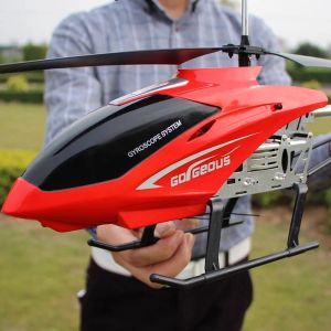 MODLE HOT 3.5CH Extra Large Big 80cm Remote Control Alloy RC Helicopter with Gyro RTF Camera For Kids Outdoor Flying Toys