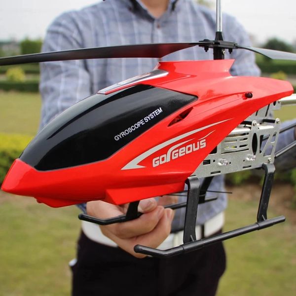 Modle Hot 3.5ch extra grande de 80 cm de control remoto de 80 cm helicóptero RC con cámara gyro rtf para niños juguetes voladores al aire libre