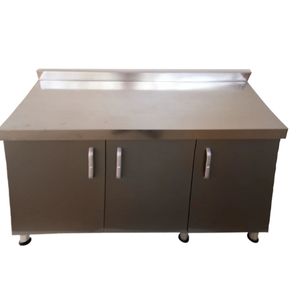 Équipement de restauration modulaire Designs de cuisine armoires de cuisine en acier inoxydable