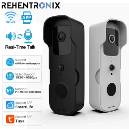 Modules 1080p Video Door Shell Camera Tuya Smart WiFi Video Doorbell IP Camera Twoway Audio Wireless Home Interphone Door Bell