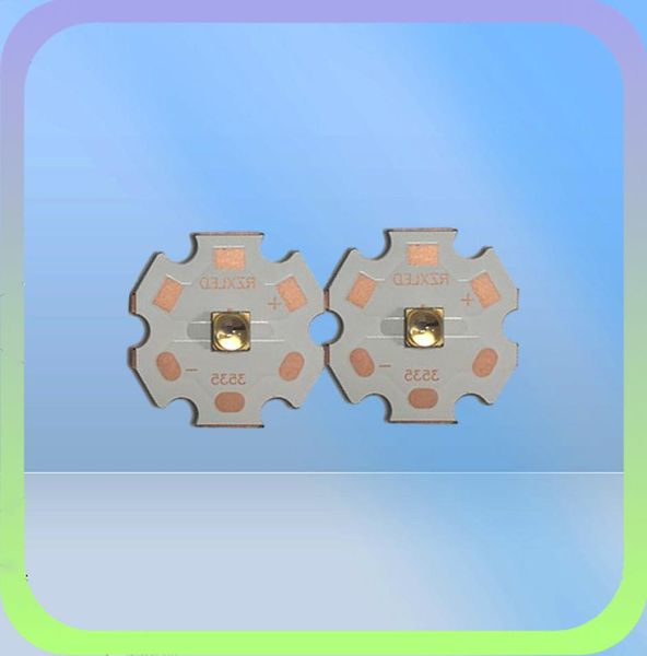 Modules LLED 5V 100MA UVC 250NM 254NM 256NM AVEC 30 AGLANGE PCB CUPP PCB 16 mm pour EG dans des lunettes ou des composants optiques9870874