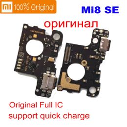 Modules Origineel voor Xiaomi Mi 8SE Mi8se M8 SE Microfoonmodule + USB -laadpoortbord Flexkabelconnector voor Xiaomi Mi 8 SE