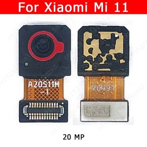 Modules Caméra frontale d'origine pour Xiaomi Mi 11 Mi11 Face à vue Frontal Module de caméra de caméra Flex Remplacement des pièces de rechange