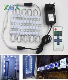 Modules SMD 5630 LED Module miroir de maquillage 10 pièces 20 pièces canal lettre cosmétique atmosphère décor lumière lampe 11K variateur DC 12V Adapte8544047