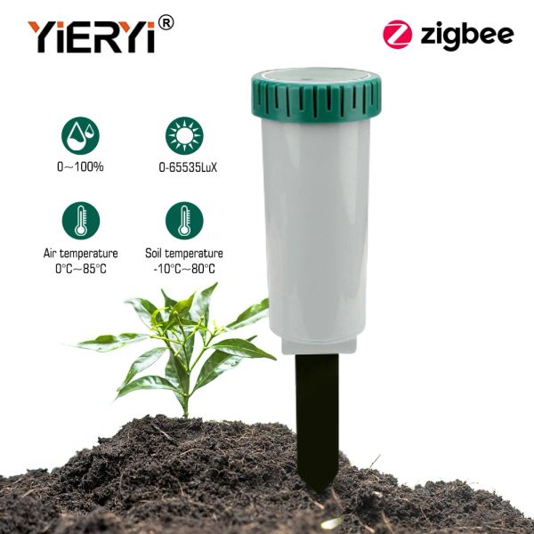 Modules tuya smart wifi wifiless wireless sol température et humidité compteur de sols pour le jardin pelouse économisant les fleurs agricoles