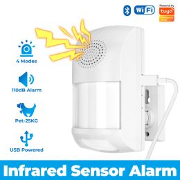 Modules Tuya Wifi Infrarood Motion Detector PIR Sensor Smart Home Burglar Alarm Sensor Smart Life App Beveiligingsbescherming Remote Monitor