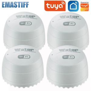 Modules wifi lekdetector waterdetector leksensor smart home alarm tuyasmart smart life app overstroming alert overloop beveiliging