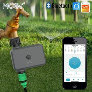 Moes Bluetooth Garden Timers d'arrosage Smart Drip Irrigation Rain Retard Programmable Contrammable Tuya Automatic Alexa Voice 240415