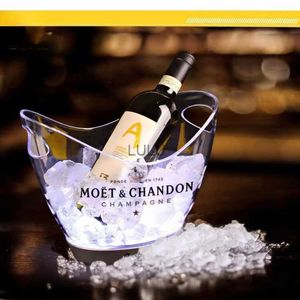 Moet Chandon Champagne Bouteille de vin Congélateur Sac IceBag Vin Bière Champagne Seau Transparent Famille Bar Cuisine Restaurant Cadeau HKD230828