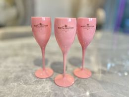 Moet Chandon Pink Blush acryl champagneglazen fluitbekers