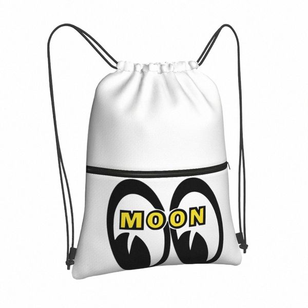 Moeyes Mo Équipé Sacs à cordon Sacs à dos Chaussures Sac d'école Petits enfants Pêche Pesca Déjeuner Sac de rangement pour chaussures Portable M2TQ #