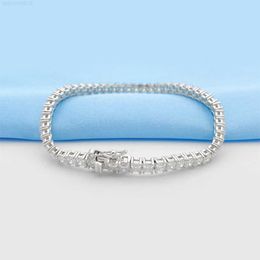 Moissanite sieraden diamant tennis chian armband moissanite keten voor mannen vrouwen