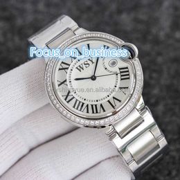 Maisanite Watch Fashion Populaire Machinerie automatique complète Taiwan Factory Business Populaire Male et Female Reloj