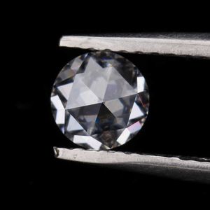 Moissanites diamant blanc EF couleur 8mm taille Rose unique Moissanites pierres précieuses en vrac pour la fabrication de bijoux H1015